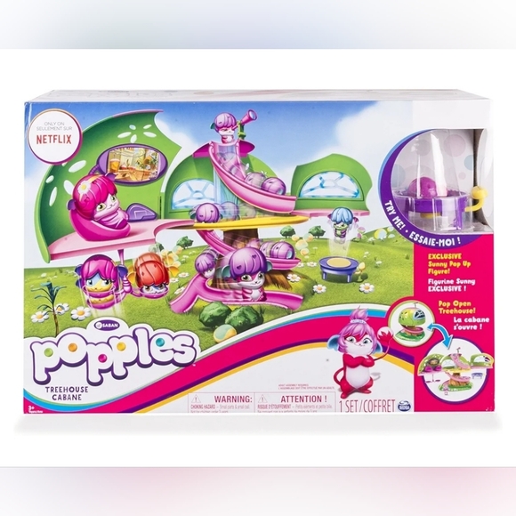 Popples Treehouse Deluxe Playset - Picture 1 of 6
